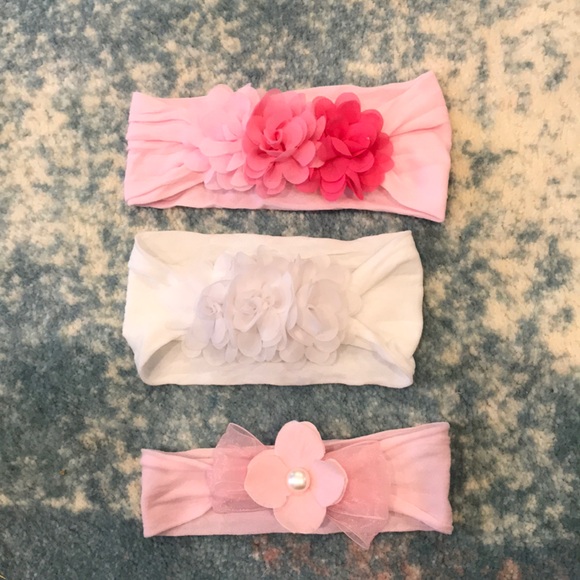 Baby Bling Other - Three baby headbands